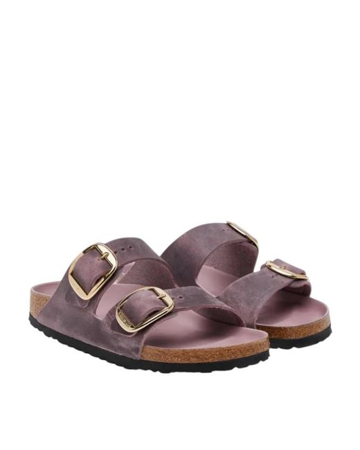 Birkenstock Brown Sliders