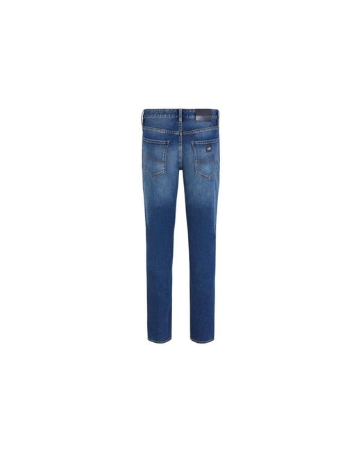 ARMANI EXCHANGE Blue Slim Fit Jeans for men
