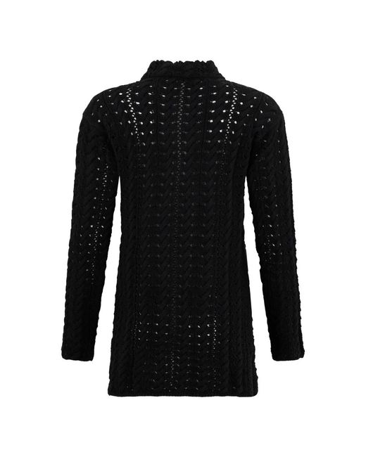 Moorer Black Long Knitwear