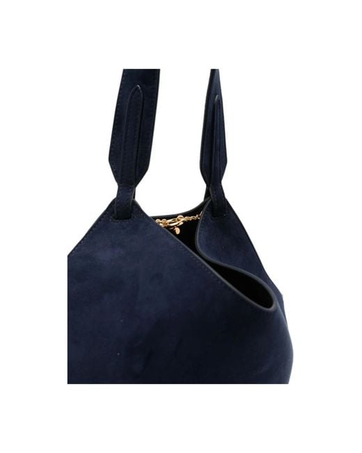 Khaite Blue Shopping Bags
