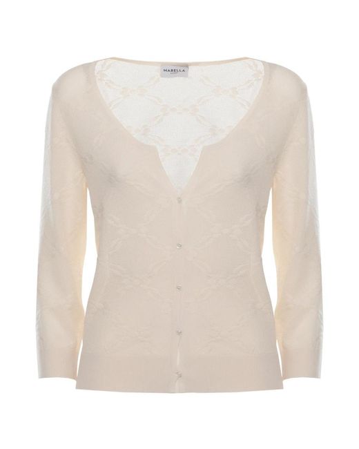 Cardigans Marella en coloris White