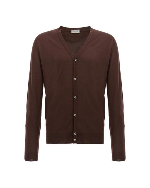 John Smedley Brown Cardigans for men
