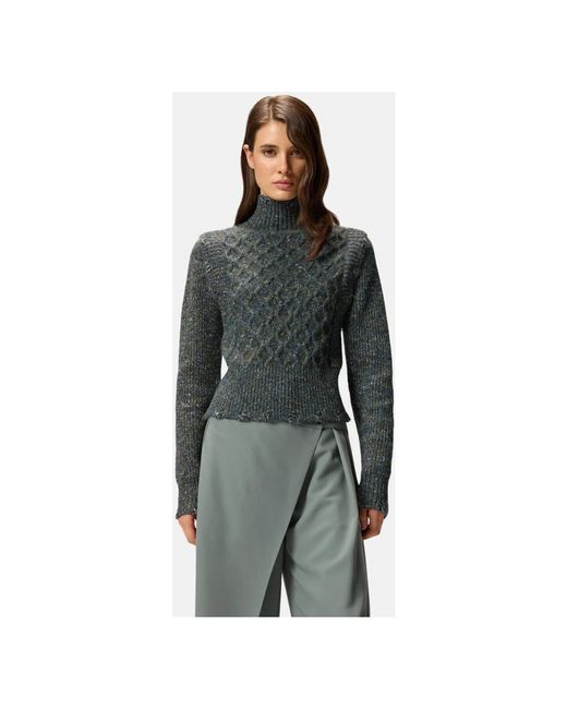 Pinko Green Turtlenecks