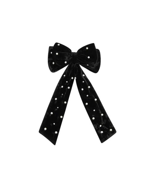 LoveShackFancy Black Bow Ties
