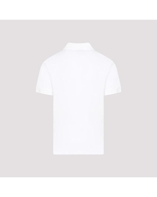 Alexander McQueen White Polo Shirts for men