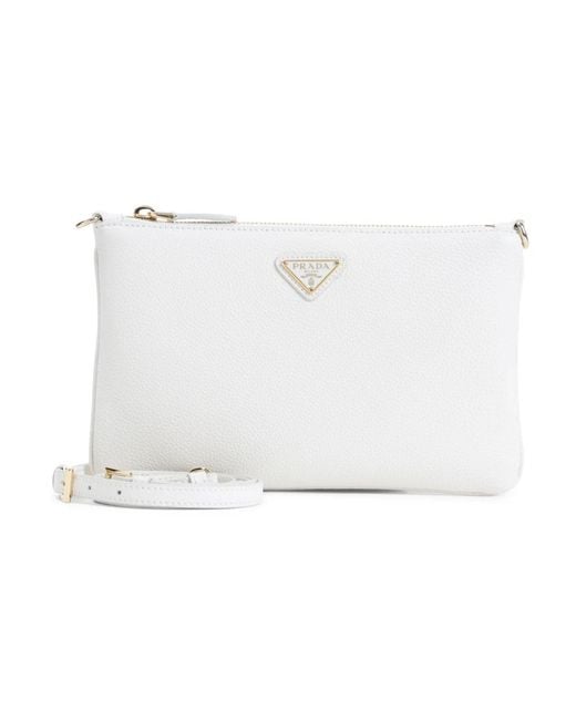 Prada White Clutches