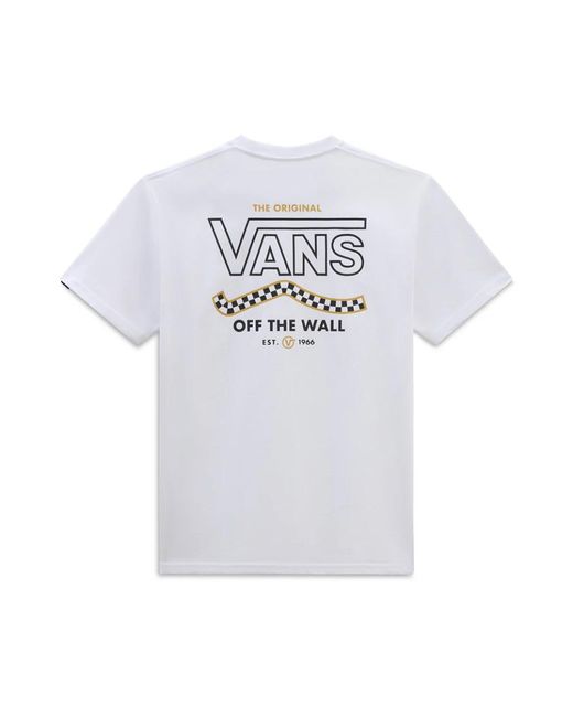 Vans Lokkit Tee in het White voor heren