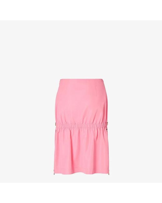 Midi Skirts Fendi de color Pink