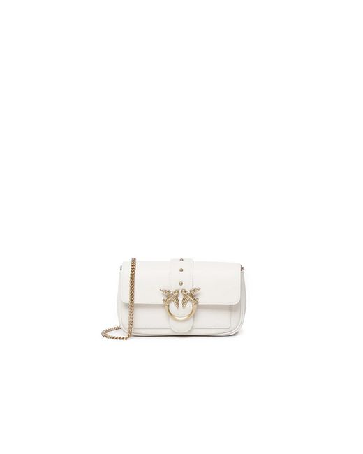 Pinko White Cross Body Bags