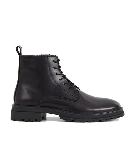 Vagabond Black Lace-Up Boots for men