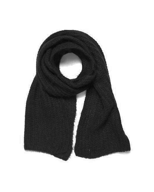 Part Two Black Winter Scarves