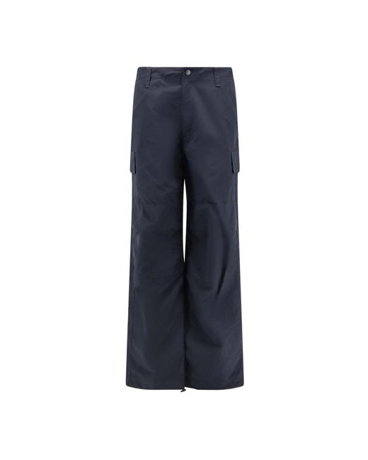 Burberry Blue Wide Trousers for men