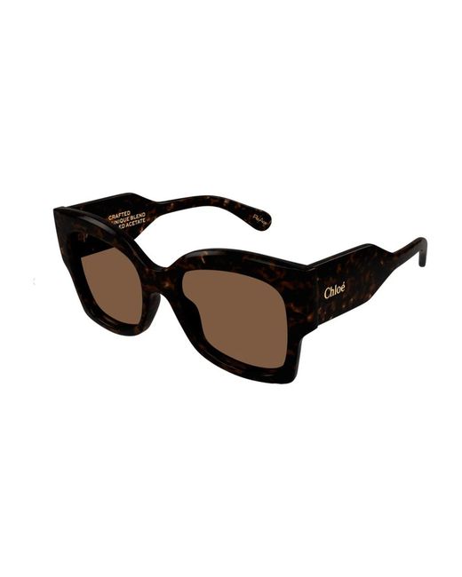 Sunglasses Chloé en coloris Black