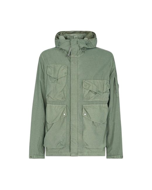 C P Company Green Light Jackets for men