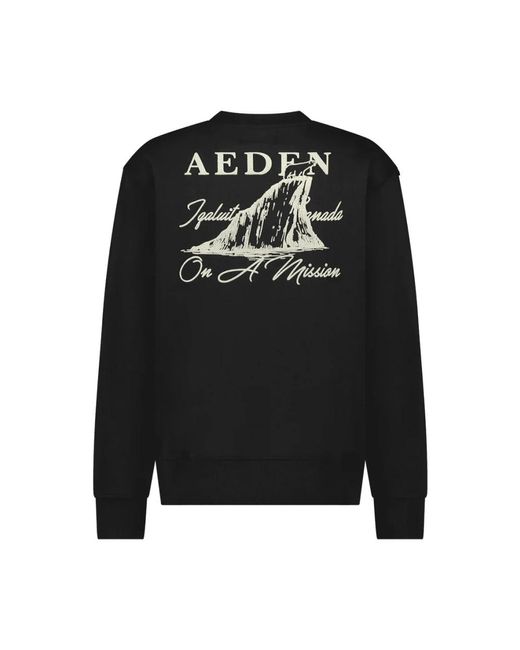 Aeden Sweatshirts in het Black voor heren
