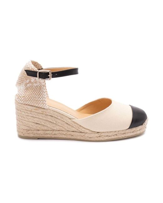 Castaner Metallic Wedges