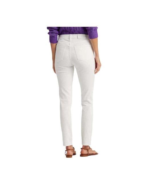 Ralph Lauren White Skinny Jeans