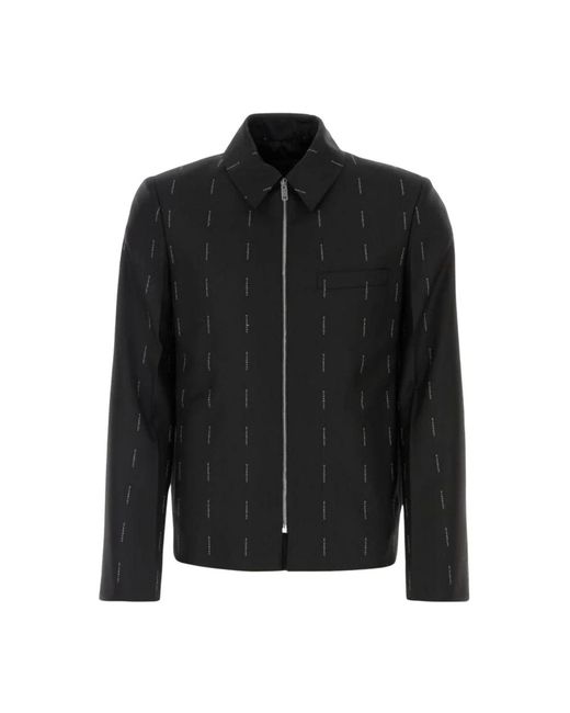 Givenchy Vertical Line Pattern Jacket in het Black voor heren