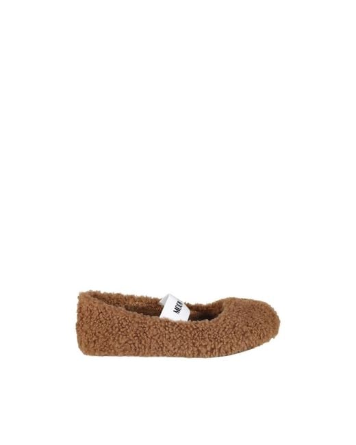Moon Boot Brown Ballerina Shoes