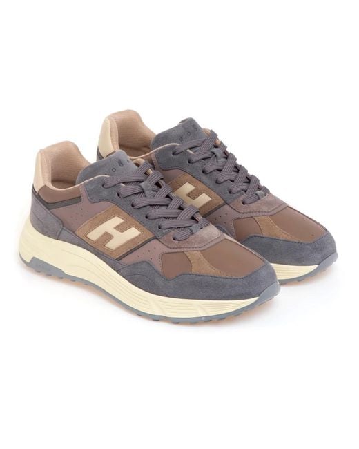 Hogan Gray Sneakers for men