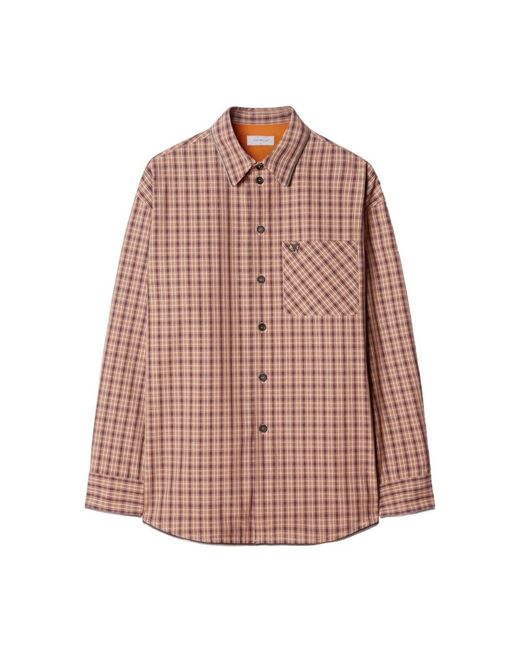 Off-White c/o Virgil Abloh Brown Casual Shirts for men