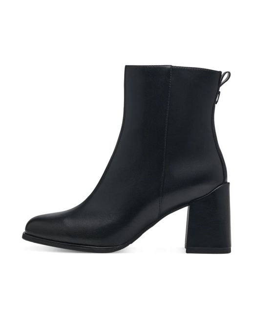 Marco Tozzi Black Schwarze stiefeletten