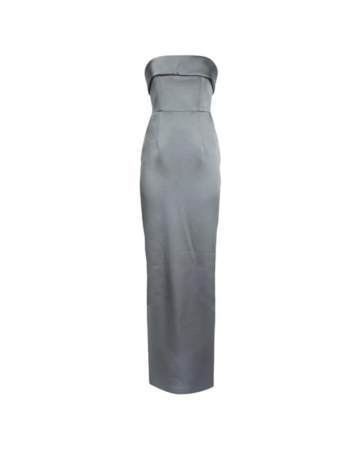 The New Arrivals Ilkyaz Ozel Gray Gowns
