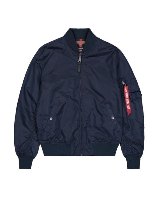 Alpha Industries Bomber Jackets in het Blue voor heren