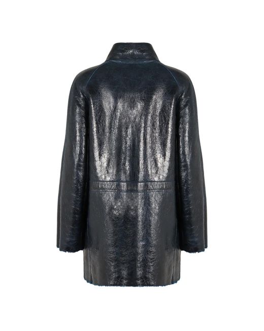 Fendi Black Leather Jackets