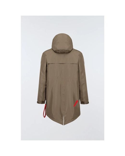 AFTER LABEL Brown Parkas for men