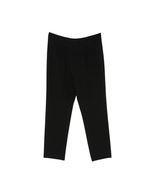 Marina Rinaldi Black Straight Trousers