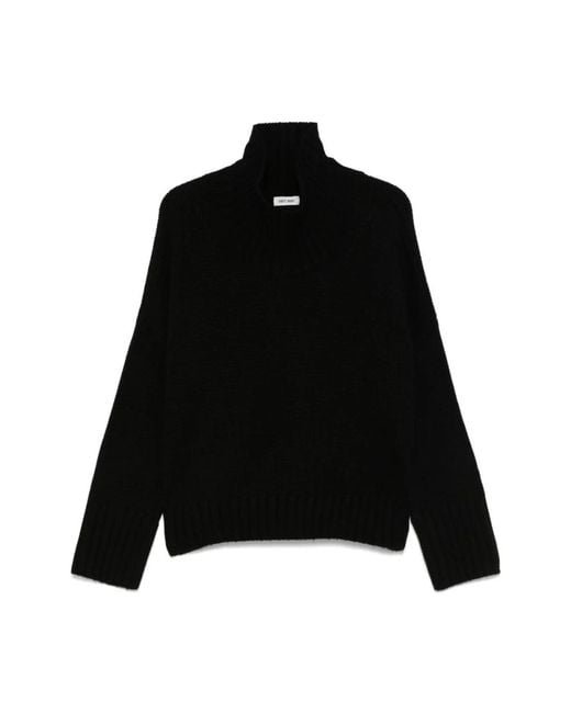 Soft Goat Black Cashmere Knitwear