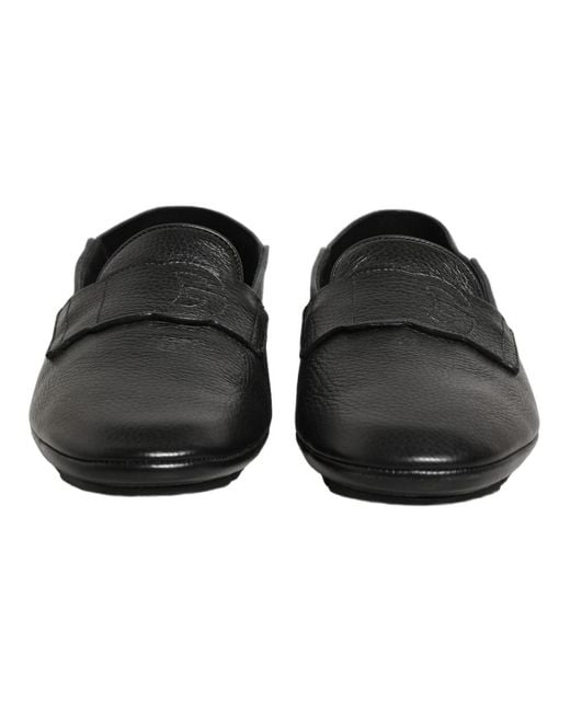 Dolce & Gabbana Black Loafers for men