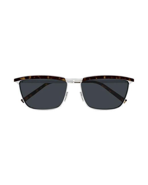 Saint Laurent Gray Sunglasses for men