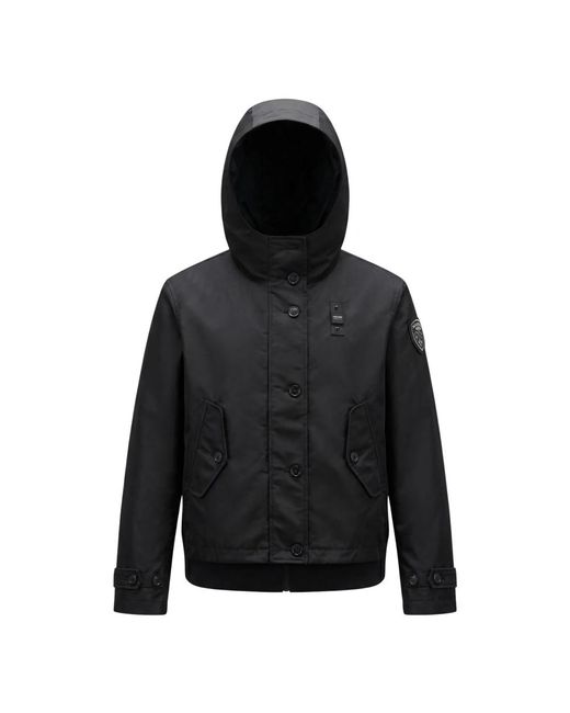 Bomber Jackets Blauer de color Black