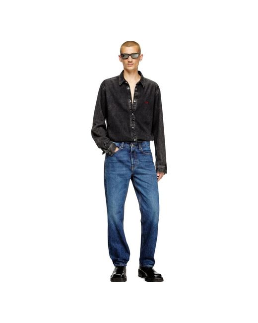 Straight Jeans DIESEL pour homme en coloris Blue
