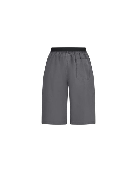 MM6 by Maison Margiela Gray Casual Shorts for men