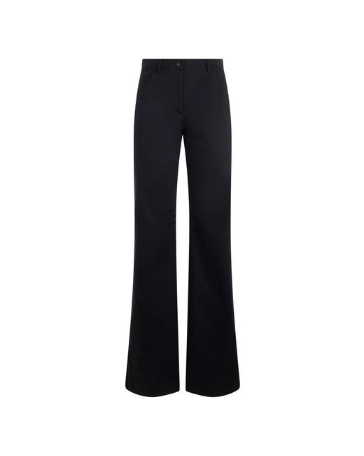 Alberta Ferretti Blue Wide Trousers