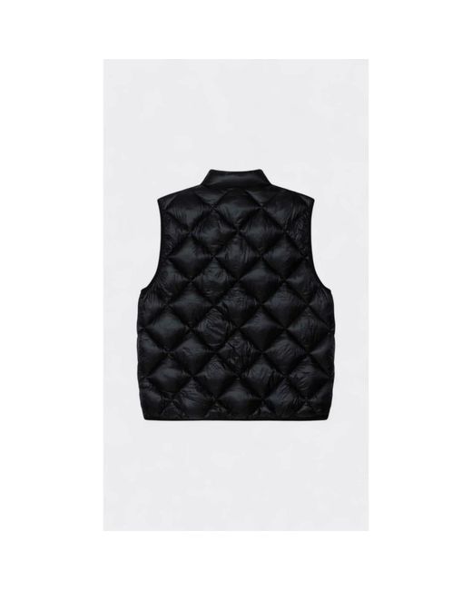 Obey Black Waistcoats for men
