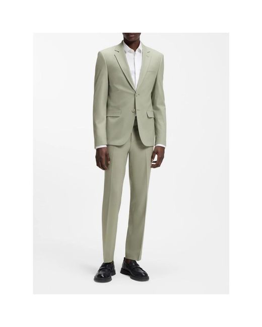 HUGO Green Single Breasted Suits for men