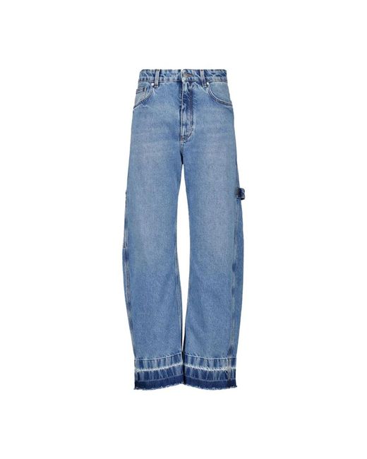 Stella McCartney Blue Loose Fit Jeans