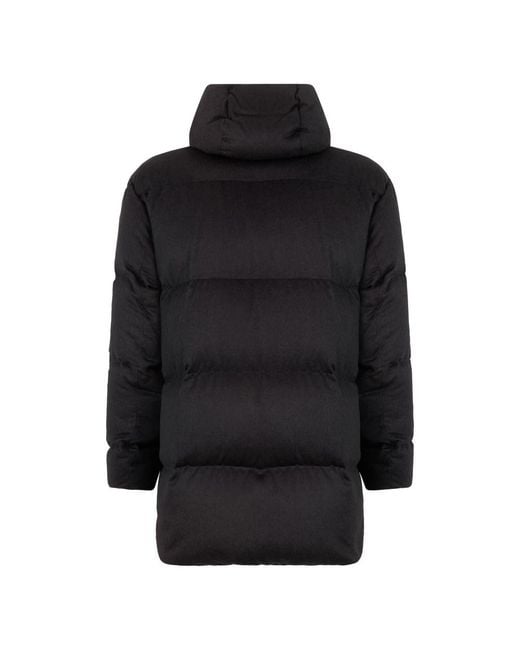 Herno Black Winter Jackets for men