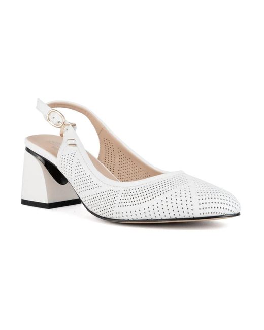 Santino Milano White Pumps