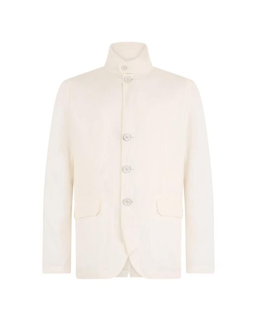 Herno Jassen ,Wit ,Polyester Elegante Jas in het White voor heren