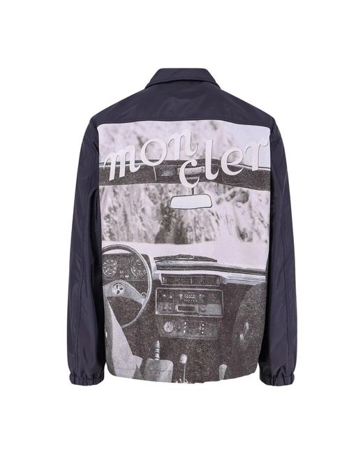 Moncler Light Jackets in het Blue voor heren