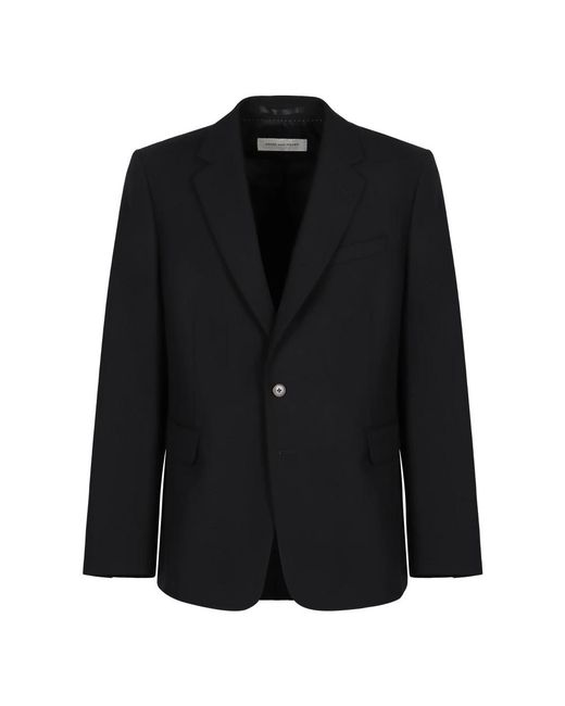 Dries Van Noten Black Blazers for men