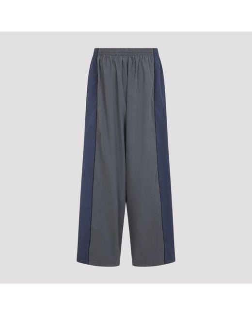 Balenciaga Black Straight Trousers for men