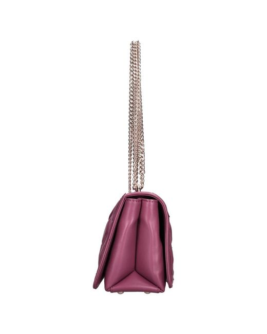 La Carrie Purple Shoulder Bags