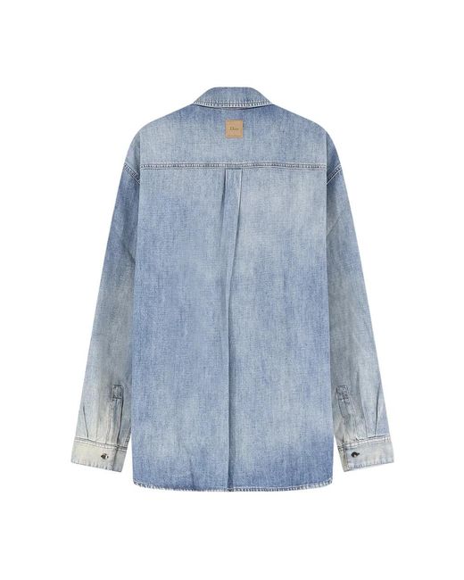 Denim Shirts Dior de hombre de color Blue