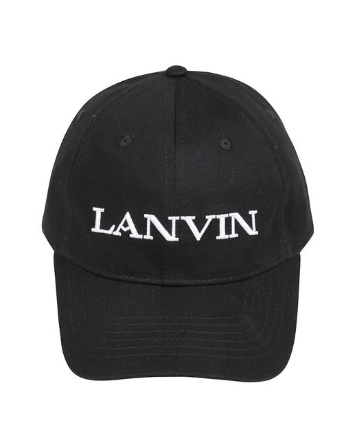 Lanvin Black Caps for men